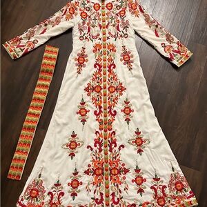Maxi Embroidered Dress